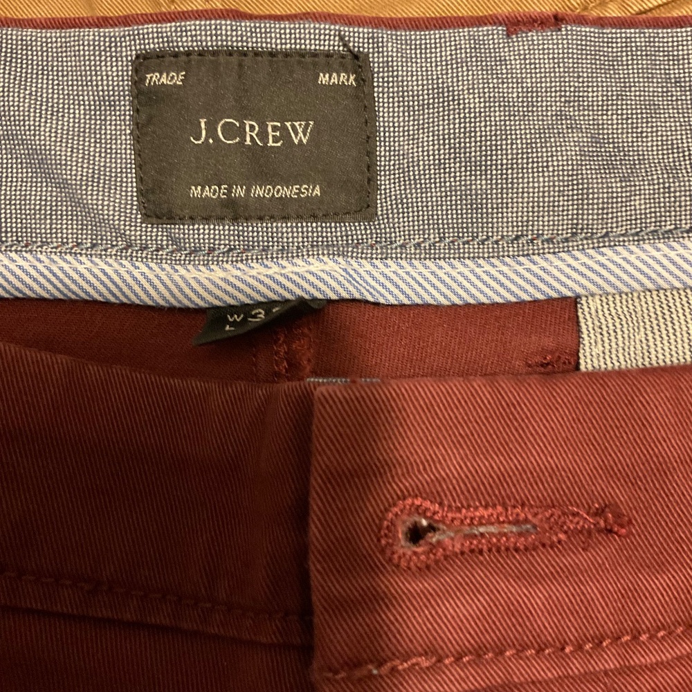 J CREW CHINOS 484 slim- 32x30